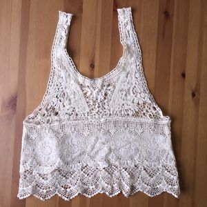 Crochet tank top